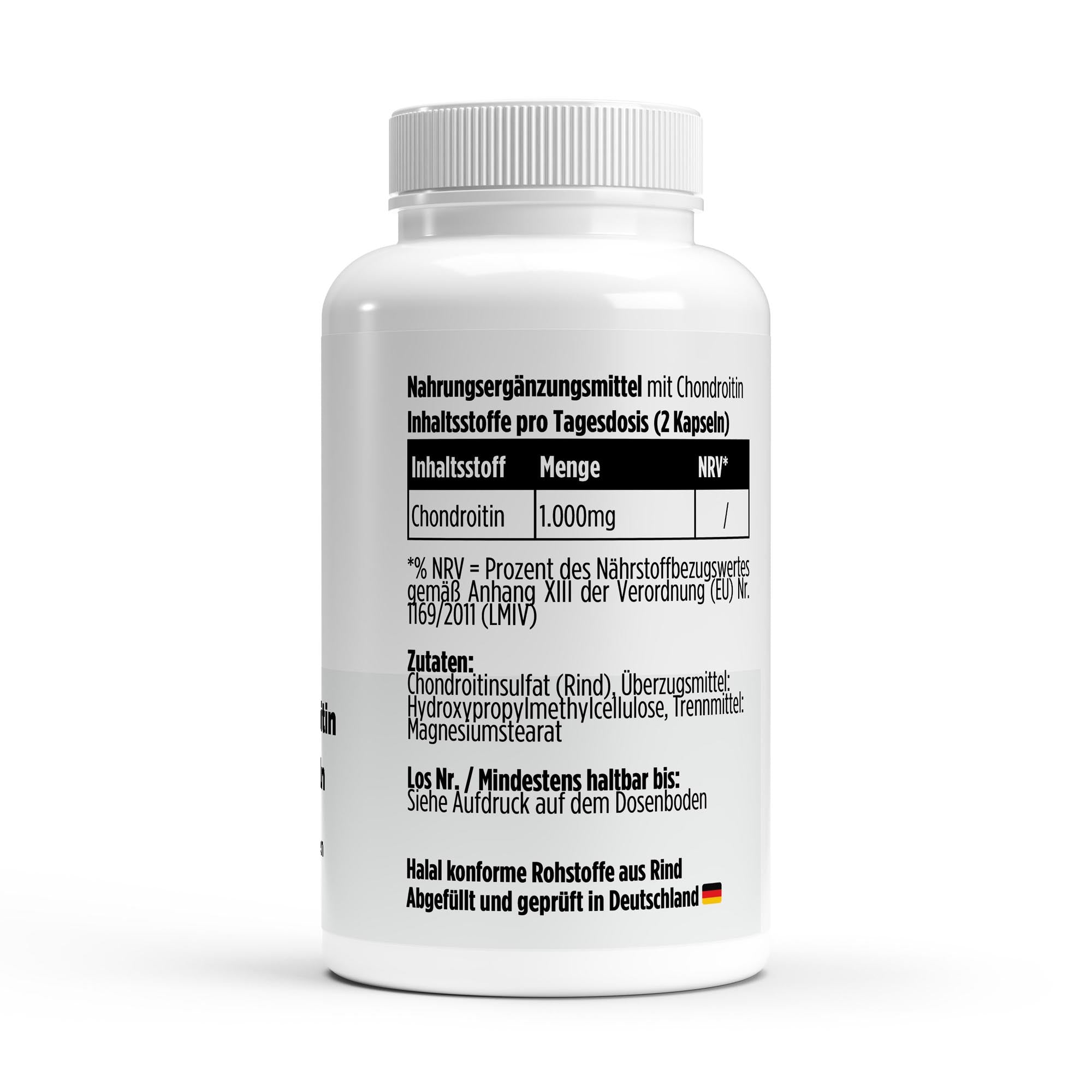 Chondroitin 500mg – 90 Capsules | Pure Natura