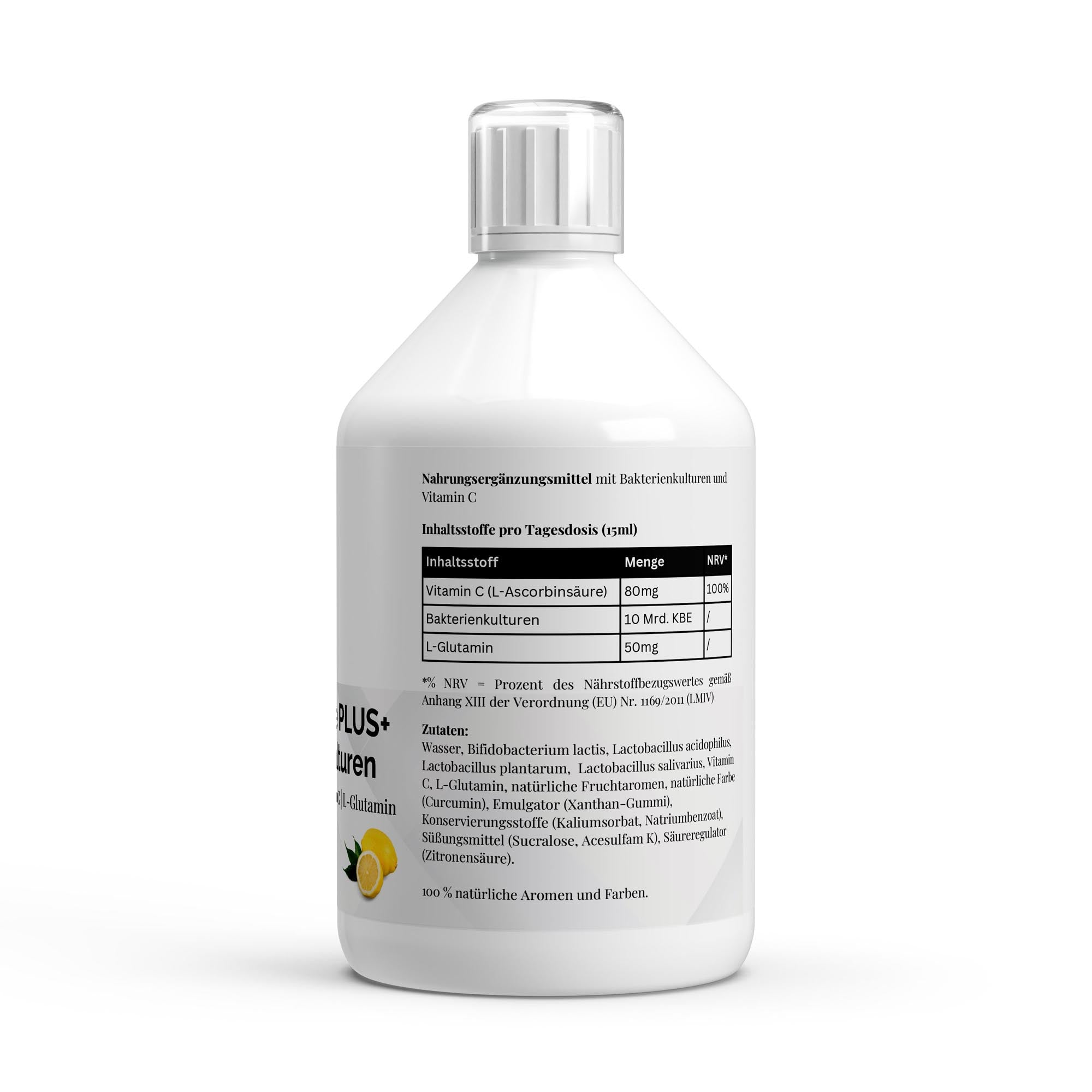 Vita Balance PLUS+ Shots – Lemon, 500ml (33 shots) | Pure Natura