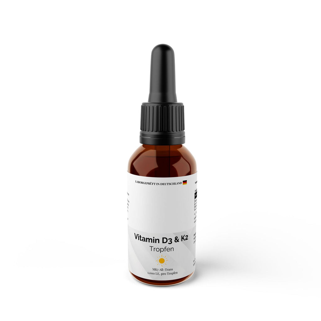 Vitamin D3 + K2 – 1,700 Drops (1,000 I.U.) | Pure Natura