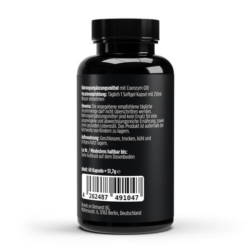 Coenzyme Q10 200mg – 60 Softgels | Pure Natura
