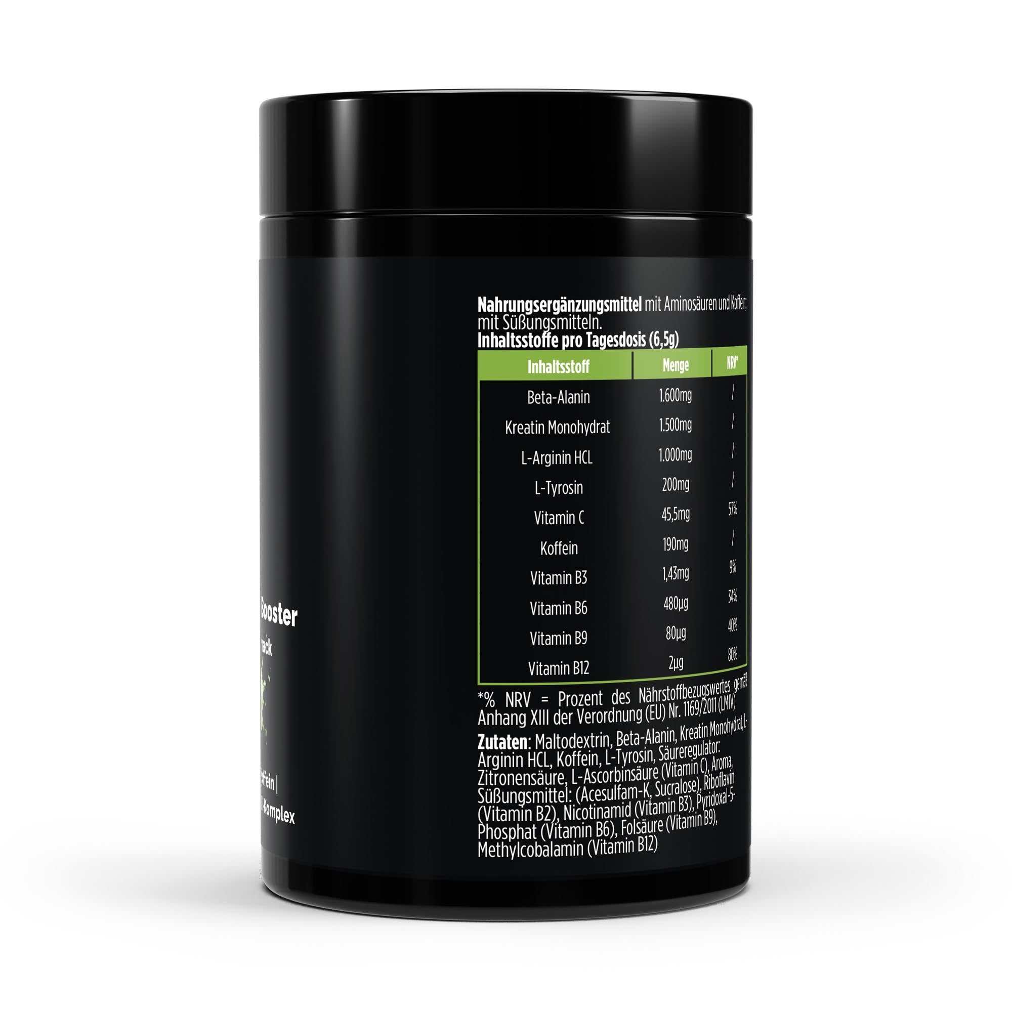 Pre-Workout Booster – Apple, 520g | Pure Natura