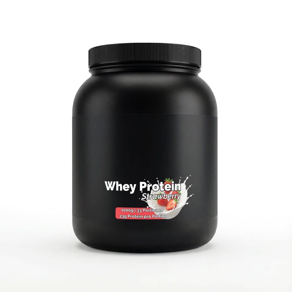 Premium Whey Protein – Strawberry, 1000g | Pure Natura