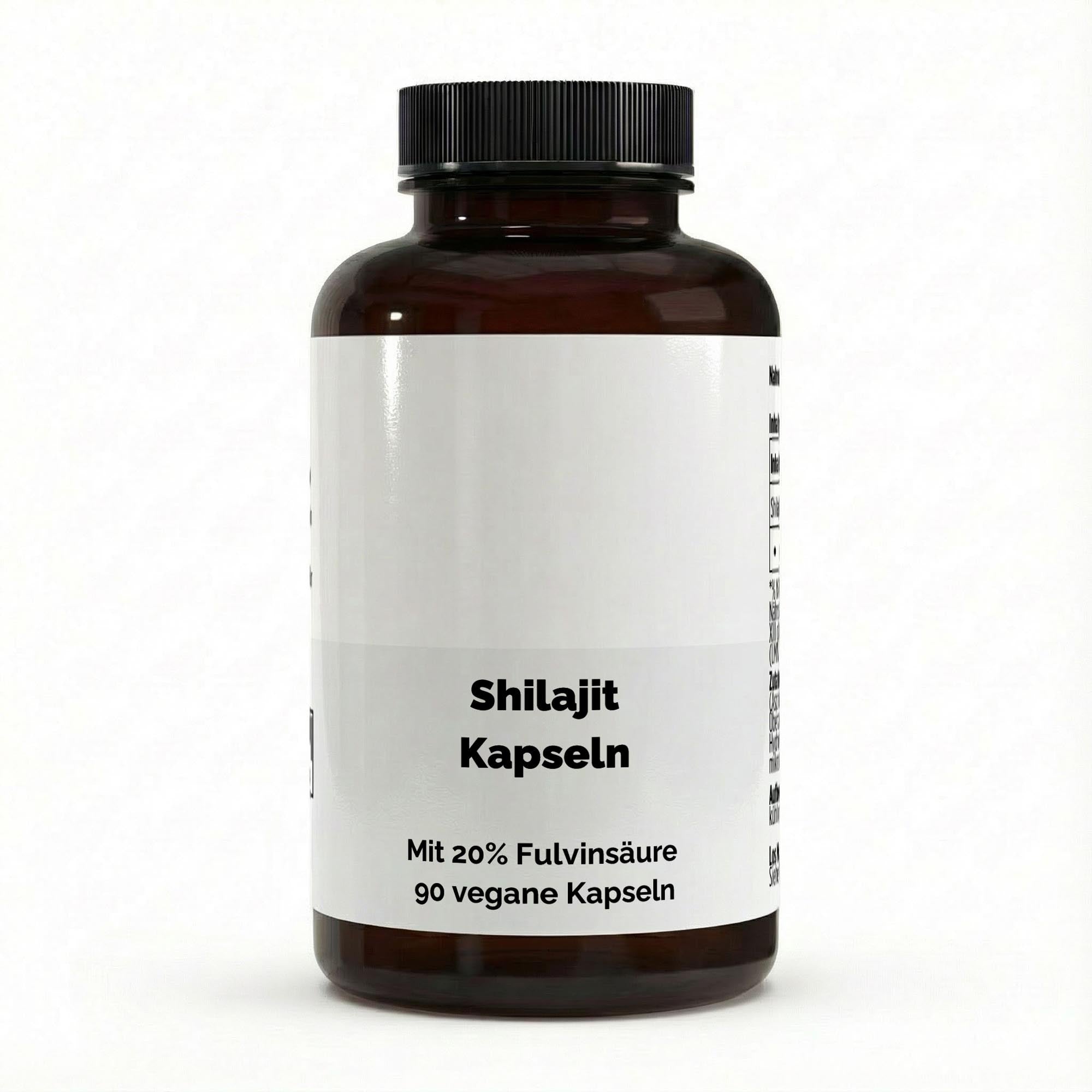 Shilajit (20% Fulvic Acid) – 90 Vegan Capsules | Pure Natura