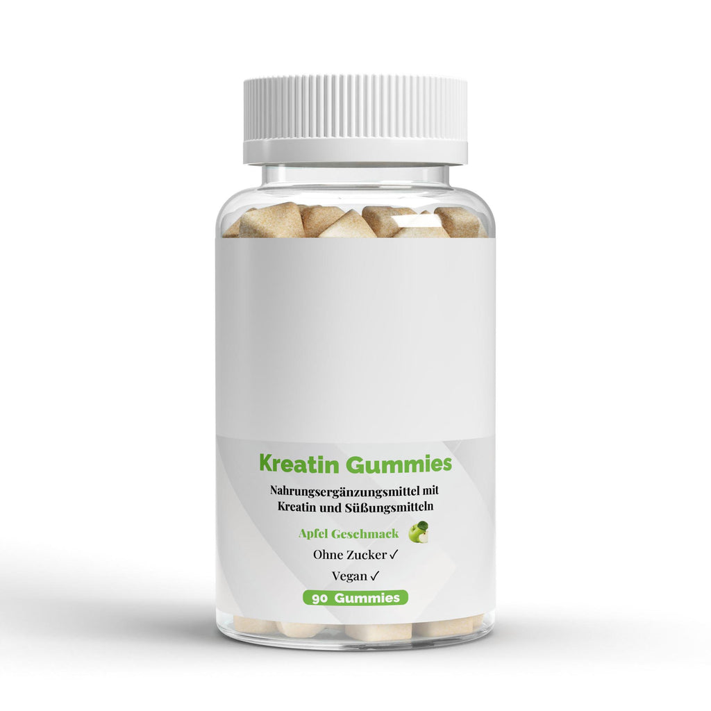 Creatine Gummies 3g – Apple, 90 Vegan Gummies | Pure Natura